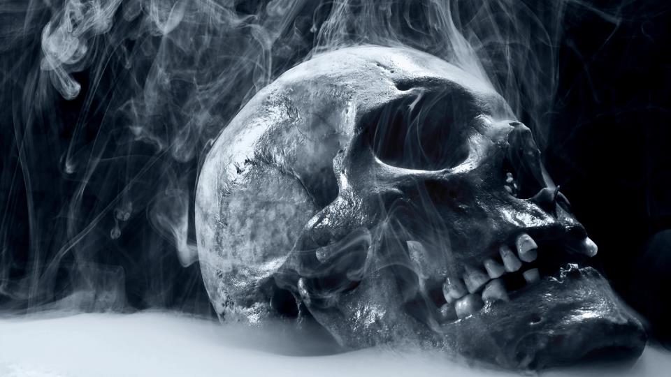 smokin skull