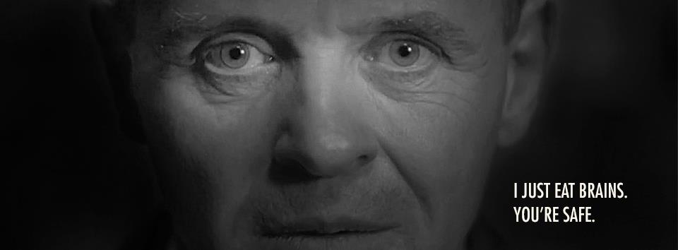 Hannibal eating brains.