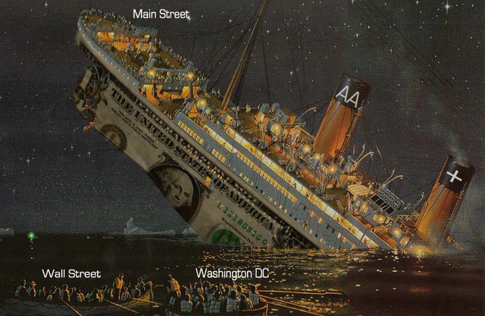 Skepps - brottets - gryning.