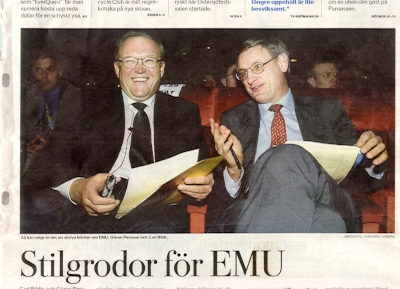 Göran Persson EMU