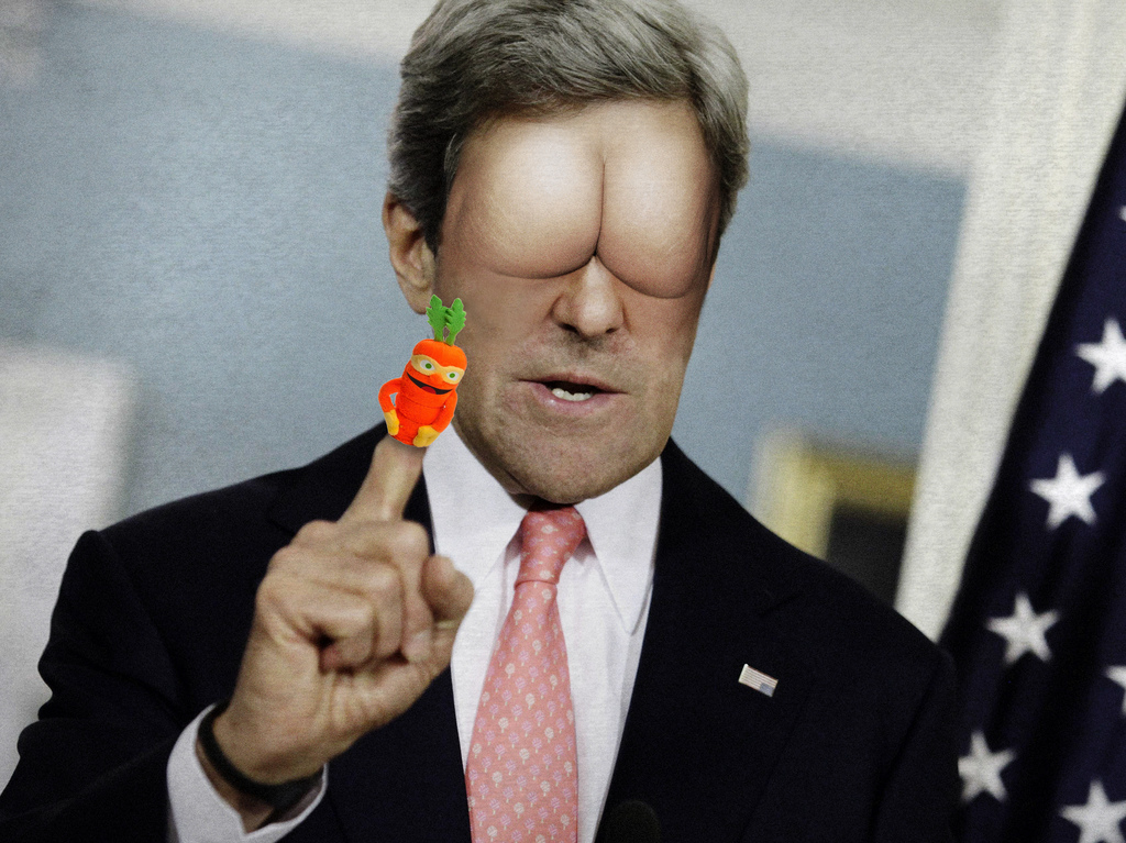 John kerry buttface