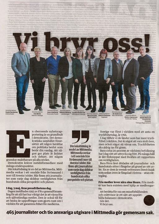 Vem bryr sig..eller säger att de bryr sig..