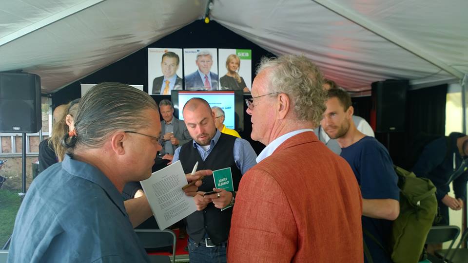 Kontantupprörande i Visby.