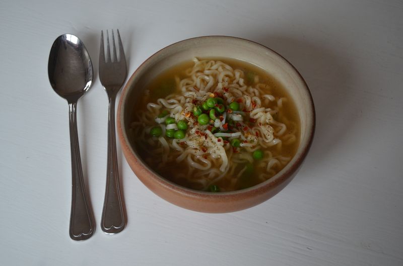 Nudelsoppa; recept och smaklöksmedvetenhet