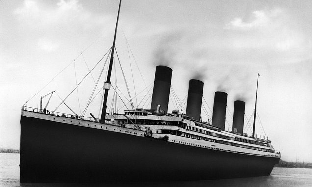 Olympics inte så titaniska kölstock