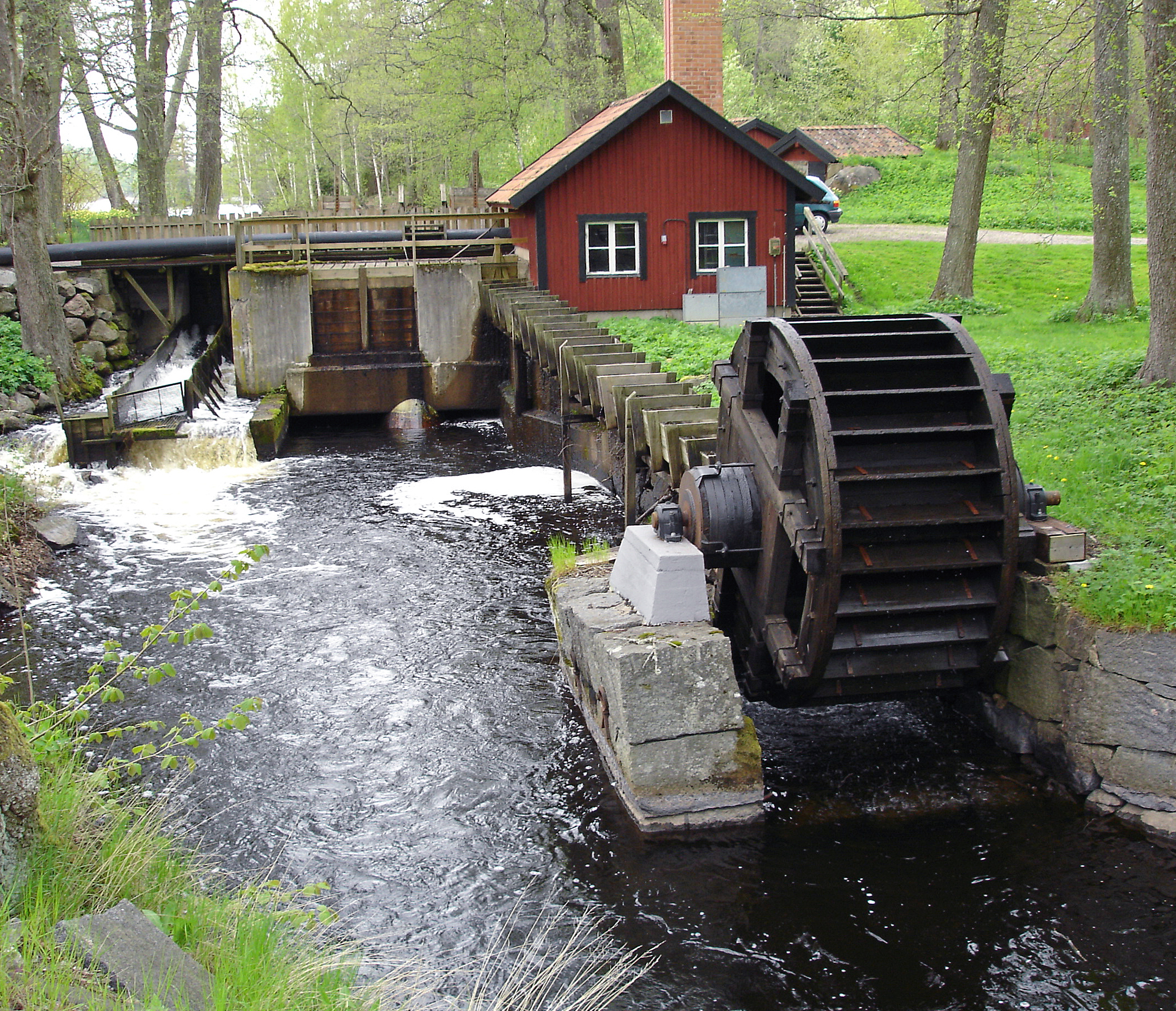 Vattenhjul, Virå bruk Södermanland