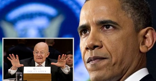 Clapper Drar In Obama
