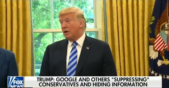 Trump & Digitala Informationsplattformar