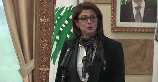 Kvinnlig Minister I Libanon