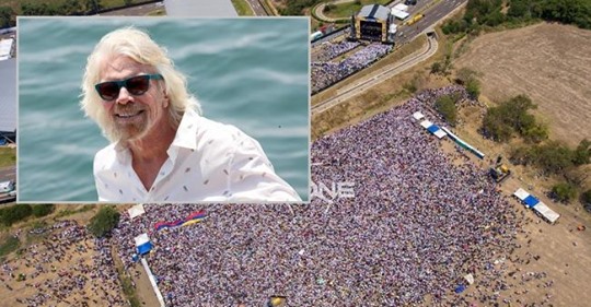 Bransons Konsert Försvunnen Från WaPo