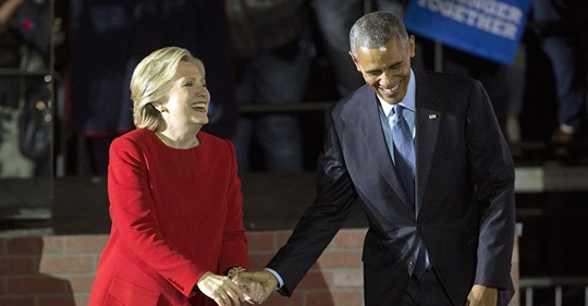 Clintons E-post I Obamas Vita Hus