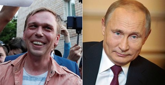 Polischefssparkande Putin