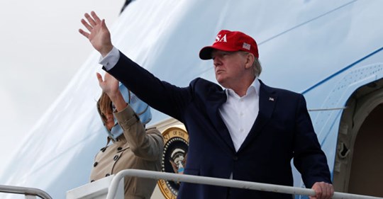 Trump Tackar Netanyahu