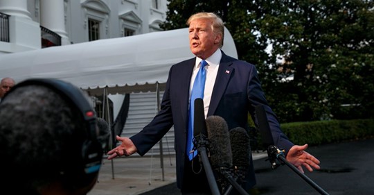 Trump Uppmanar Israel