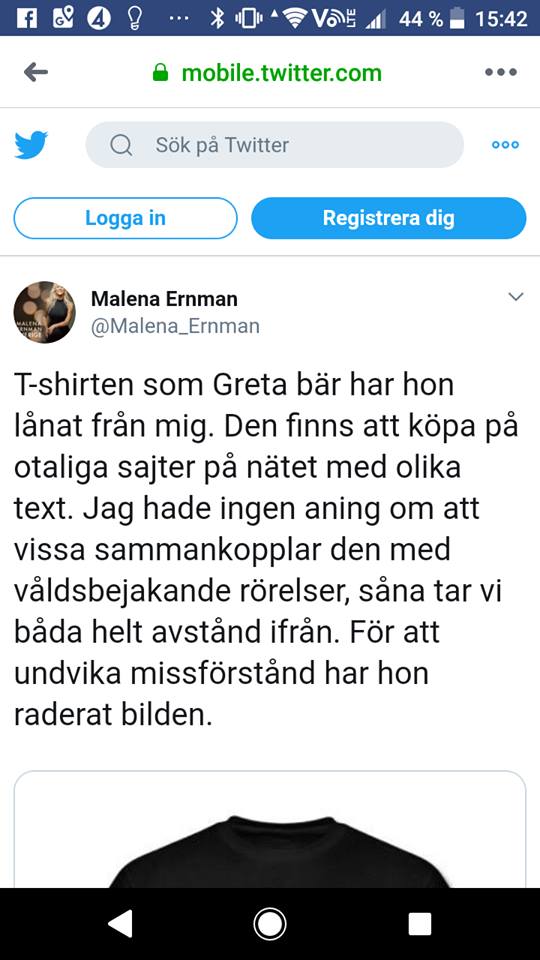 Malenas Tröja