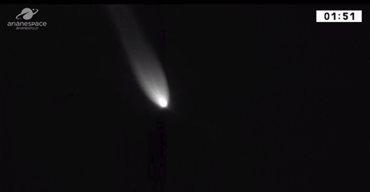 Misslyckad Satellituppskjutning