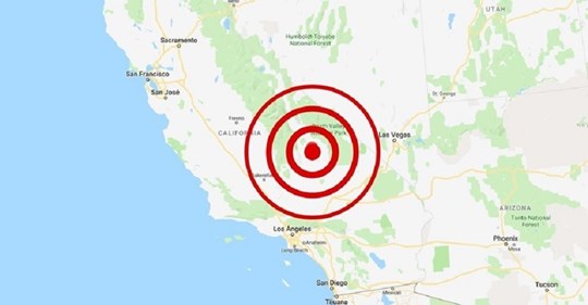 Jordbävning I Californien