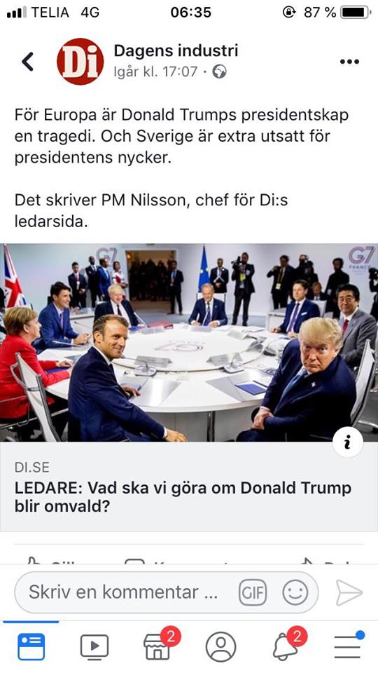 DI Upphunnen Av Verkligheten