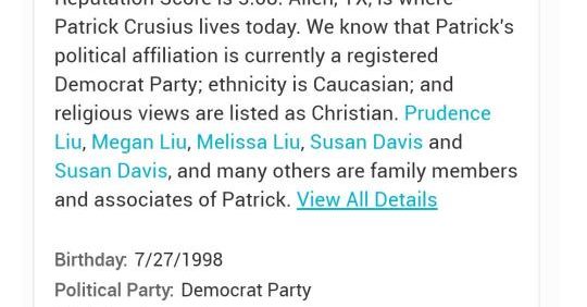 Skjutning & Digitalt Ändrad Profil