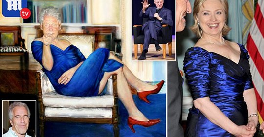 Bill Målad I Klänning