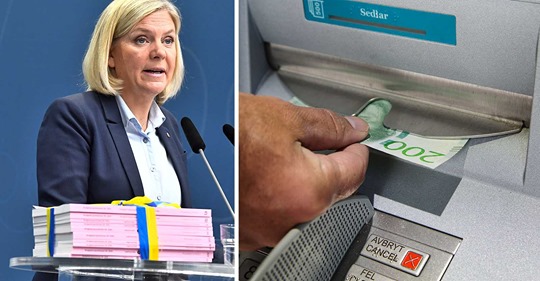 Kontant Regeringskrav