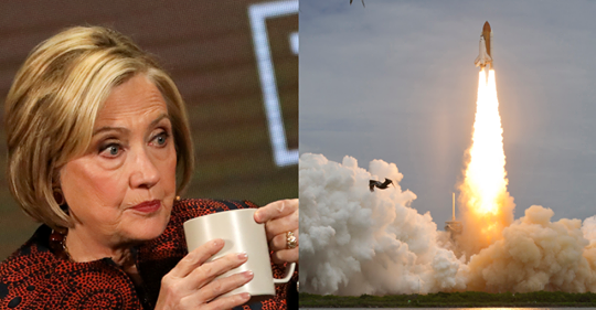 Hillarys Krossade Austronautdröm