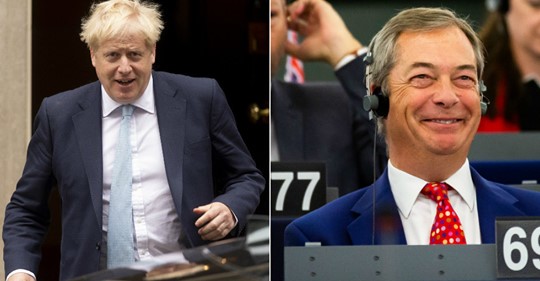 BoJo, Farage & EU