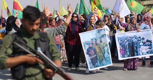 Kurder & Assad Mot Turkiet