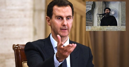 Assad Om Baghdadi & ISIS