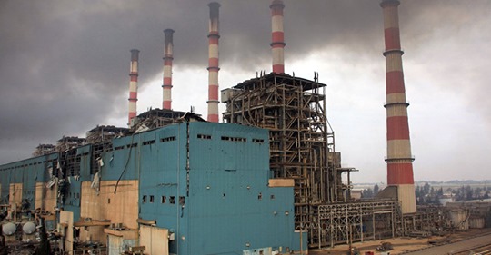 Elektriskt Samverkan Mellan Iran Irak & Syrien