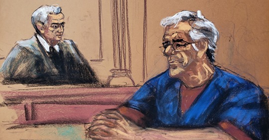 Treårig Epstein Cover Up