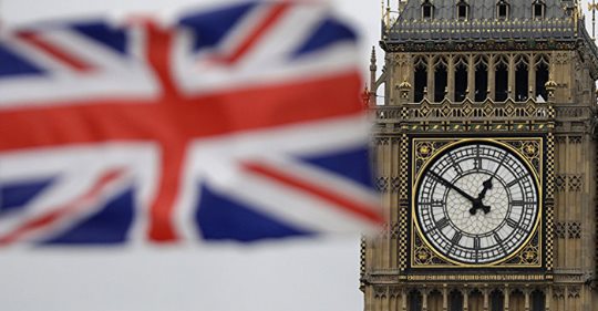 Upplöst Parlament I UK