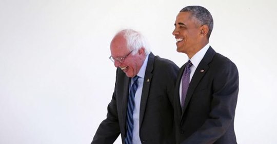 Obama & Sanders