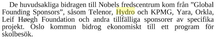 Vi Minns Norsk Hydro