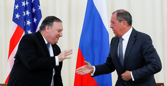 Pompeo & Lavrov
