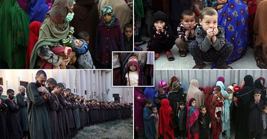 Arresterade ISIS I Afghanistan