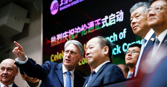 Nedstängd Aktiehandel