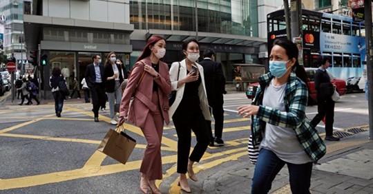 Helikopterpengar I Hong Kong