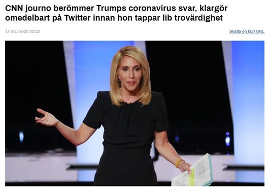 Trumpberömmnde CNN-Reporter Backar