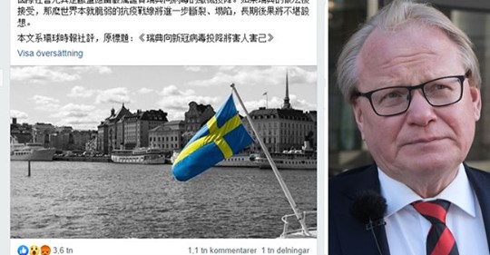 Varnande Försvarsminister