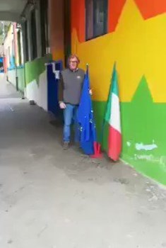 Italiensk Borgmästare Flaggar