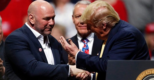 Dana White & Trump
