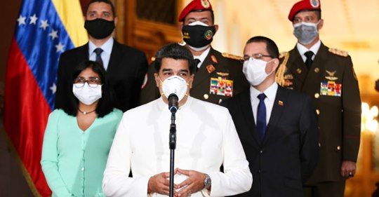 Maduro Tackar Ryssland