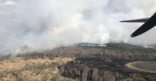 Radioaktiv Skogsbrand