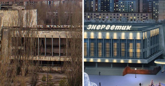 Turlig Chernobylfilmatisering