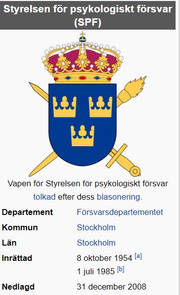 Styrelsen För Psykologiskt Försvar (SPF)