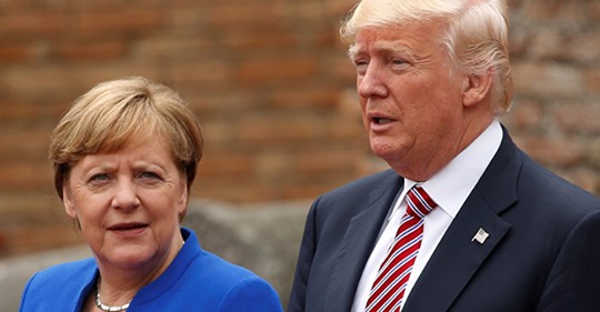 Trump & Merkel
