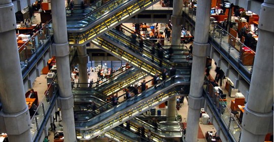 Londons Lloyd's & Slaveri