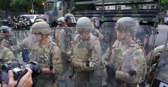 Trupper I Washington, DC