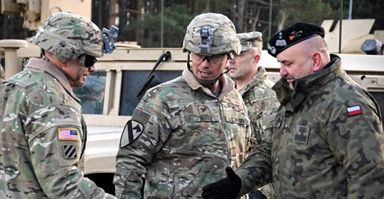 Polen & Amerikansk Militär
